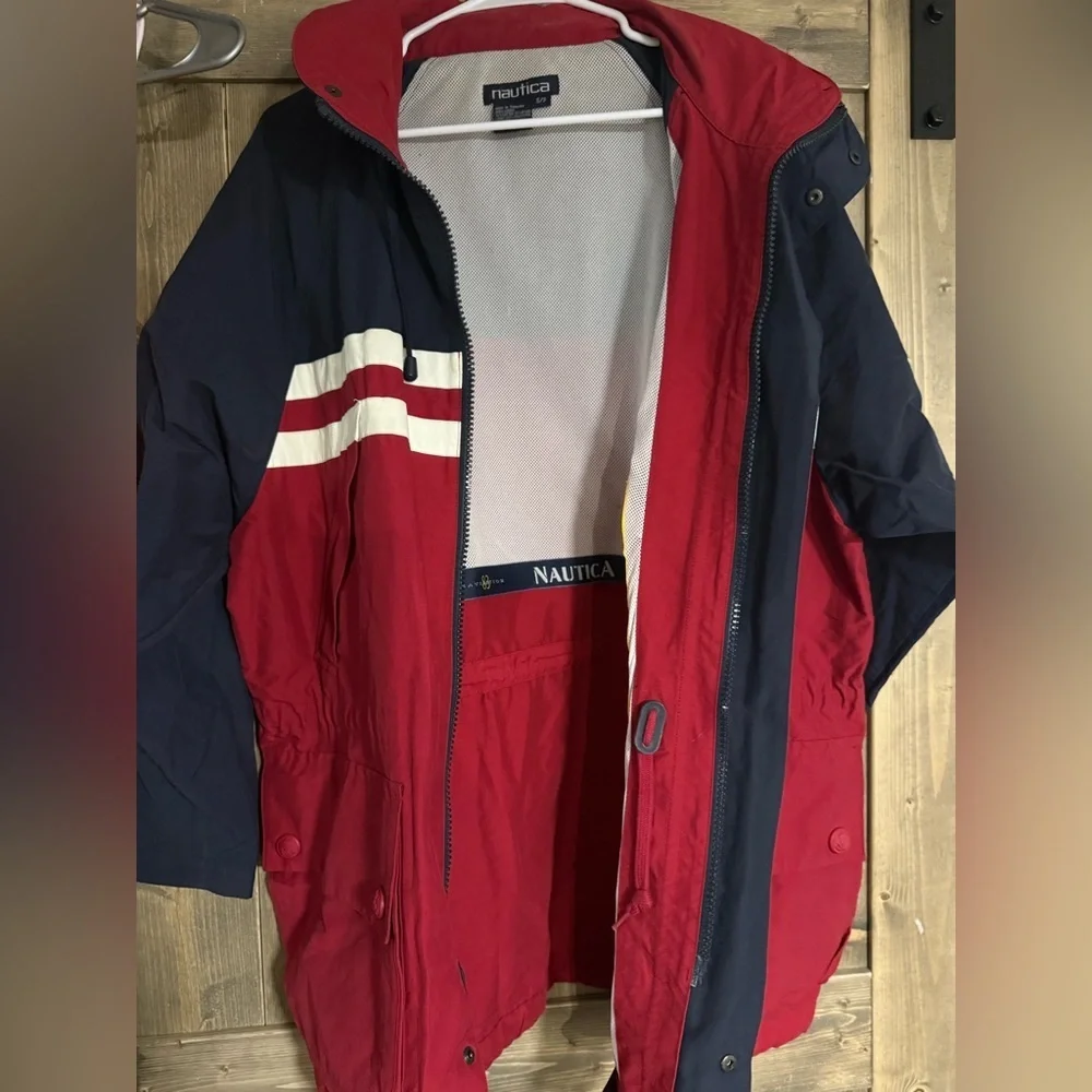 Vintage Nautica Navigation Colorblock Sailing Jacket Men’s Small